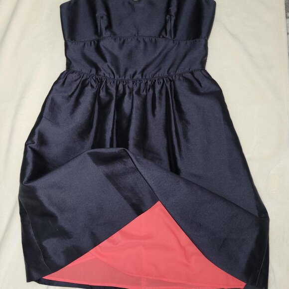 Elizabeth McKay Shoulder Tie Party Dress in Black - Picture 8 of 9